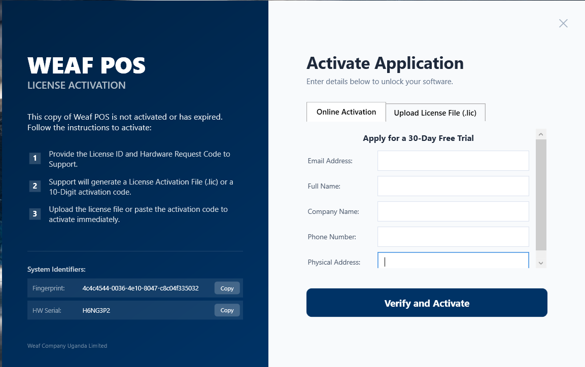 Installing WEAF POS on Windows: A Step-by-Step Guide